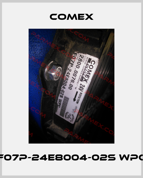 F07P-24E8004-02S WPC ventilador Comex